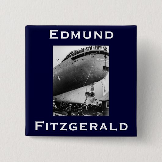 Die Edmund Fitzgerald Button (Vorderseite)