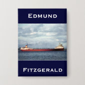 Die Edmund Fitzgerald Button (Vorderseite)