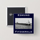 Die Edmund Fitzgerald Button (Vorne & Hinten)