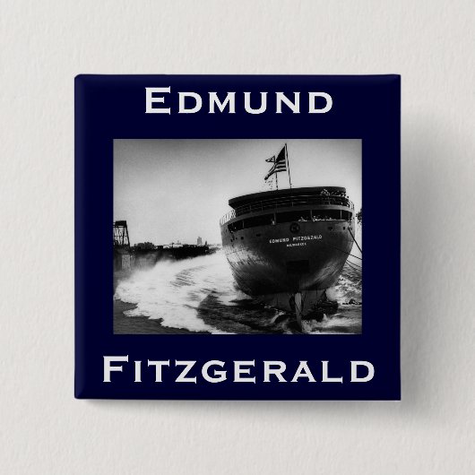 Die Edmund Fitzgerald Button (Vorderseite)