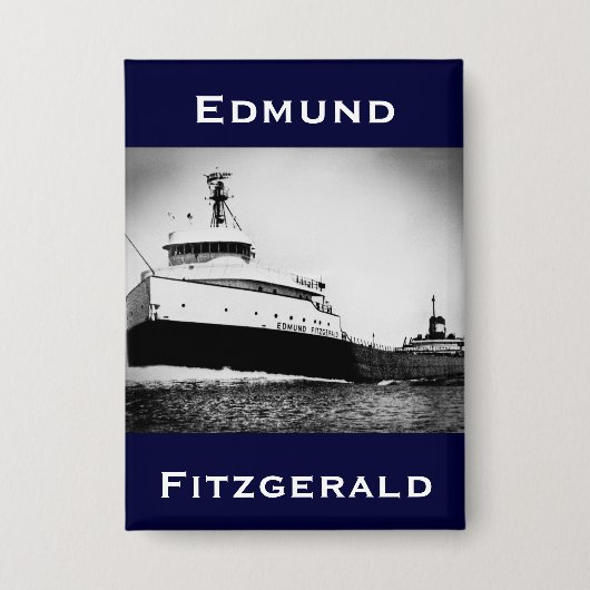Die Edmund Fitzgerald Button (Vorderseite)