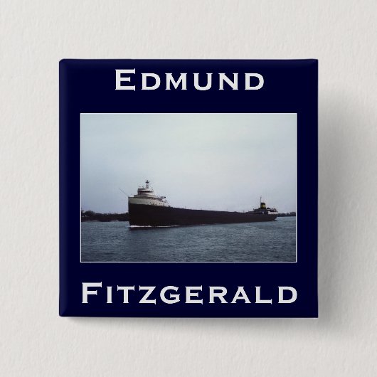 Die Edmund Fitzgerald Button (Vorderseite)