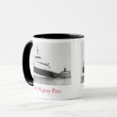 Die Edmund Fitzgerald - Die mächtige Fitz Tasse (Vorderseite Links)