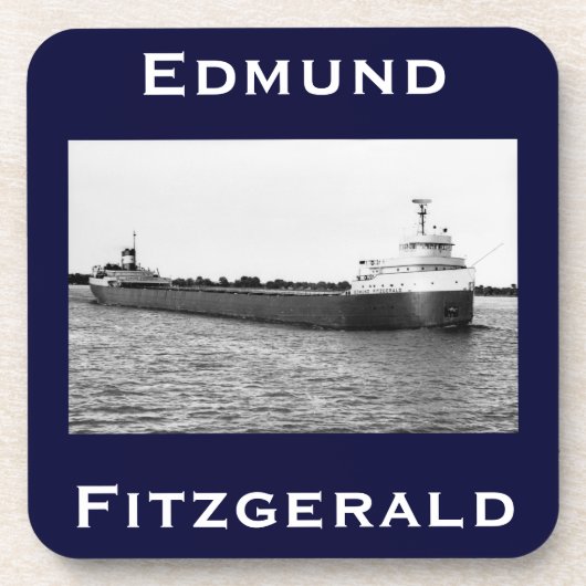 Die Edmund Fitzgerald Getränkeuntersetzer (Vorderseite)