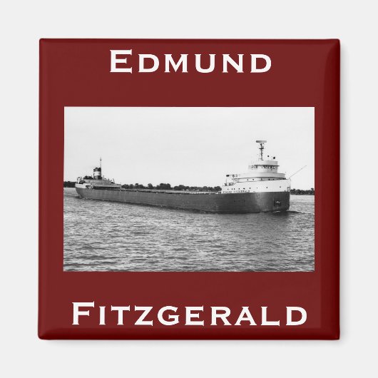 Die Edmund Fitzgerald Magnet (Vorne)