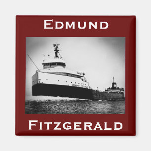 Die Edmund Fitzgerald Magnet