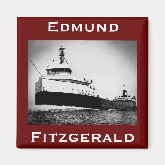 Die Edmund Fitzgerald Magnet (Vorne)