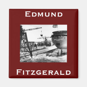 Die Edmund Fitzgerald Magnet