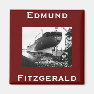 Die Edmund Fitzgerald Magnet