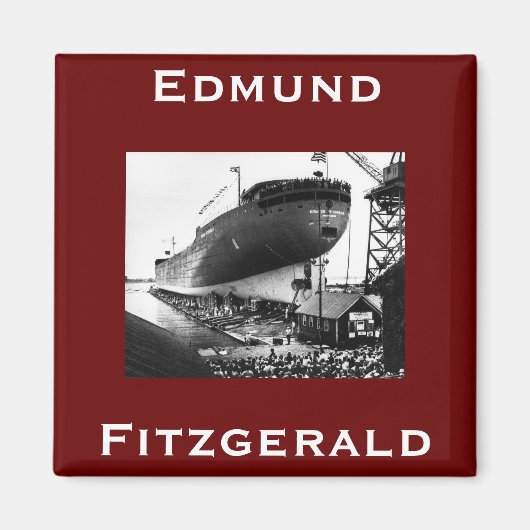 Die Edmund Fitzgerald Magnet (Vorne)