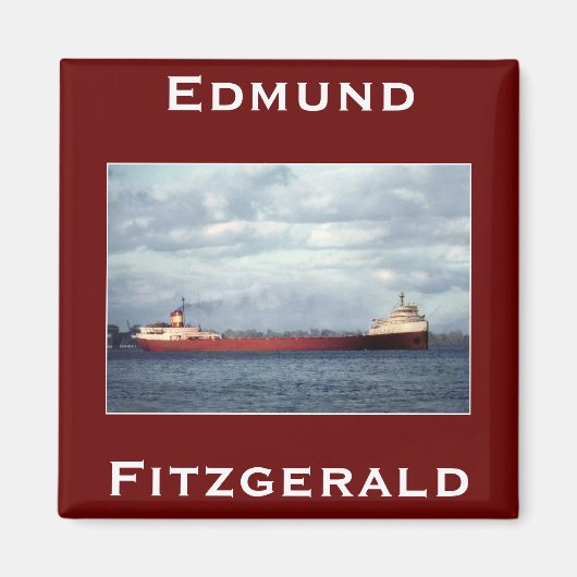 Die Edmund Fitzgerald Magnet (Vorne)