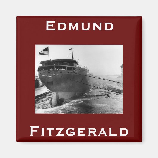 Die Edmund Fitzgerald Magnet (Vorne)