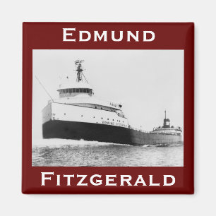Die Edmund Fitzgerald Magnet