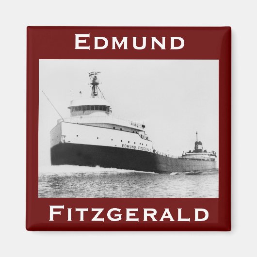 Die Edmund Fitzgerald Magnet (Vorne)