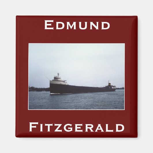 Die Edmund Fitzgerald Magnet (Vorne)