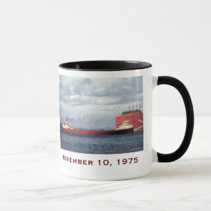 Die Edmund Fitzgerald mit Besatzungsnamen Tasse