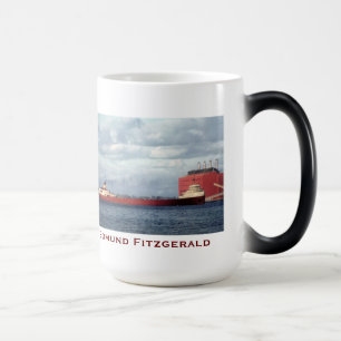 Die Edmund Fitzgerald mit Besatzungsnamen Verwandlungstasse