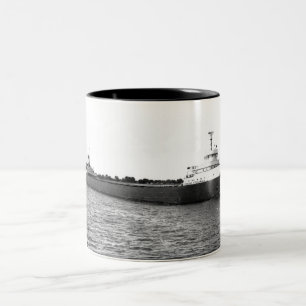 Die Edmund Fitzgerald St. Clair River Vintage Zweifarbige Tasse