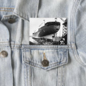 Die Edmund Fitzgerald Vintage Great Lakes Schiff Button (Insitu)