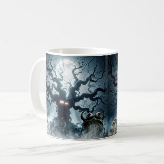 Die Eerie Sentinel Kaffeetasse (Vorderseite Links)