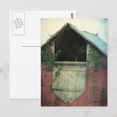 Die Efeu-Scheune Postkarte (Vorne/Hinten)