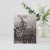 Die Effigie des letzten Fürsten Postkarte (Stehend Vorderseite)