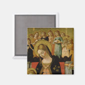 Die Ehe der Heiligen Catherine von Siena Magnet (Vorderseite/Rückseite)