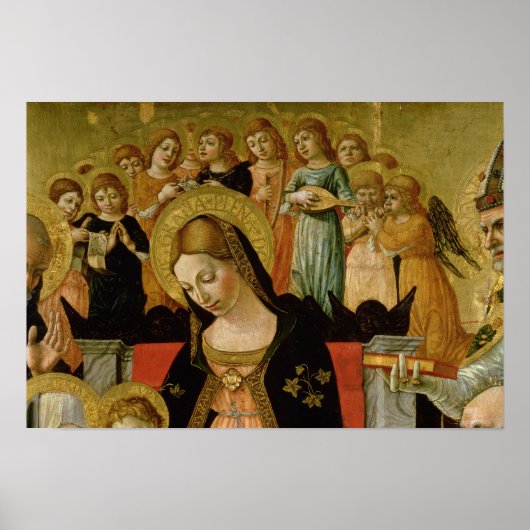 Die Ehe der Heiligen Catherine von Siena Poster (Vorne)