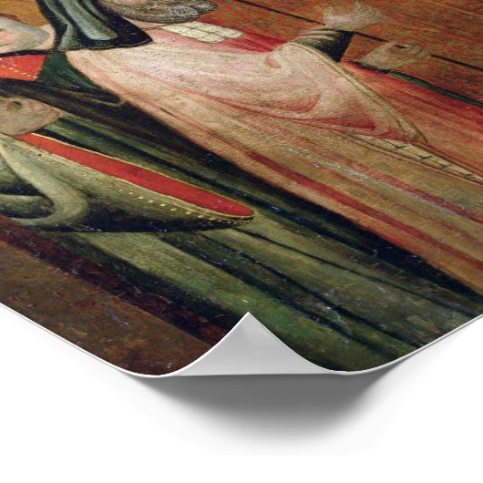 Die Ehe der Jungfrau Poster (Ecke)