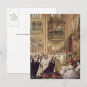 Die Ehe Edwards VII Postkarte (Vorne/Hinten)
