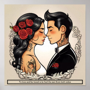 Die Ehe findet jemanden, der mit Ihnen übereinstim Poster