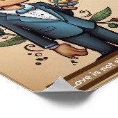 Die Ehe findet jemanden, der mit Ihnen übereinstim Poster (Ecke)