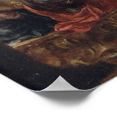 Die Ehe in Cana, 1660 Poster (Ecke)