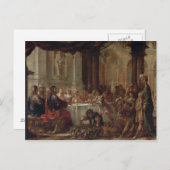 Die Ehe in Cana, 1660 Postkarte (Vorne/Hinten)