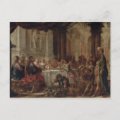 Die Ehe in Cana, 1660 Postkarte (Vorderseite)