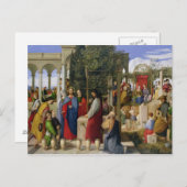 Die Ehe in Cana, 1819 Postkarte (Vorne/Hinten)