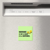 Die Ehe ist kein Word-Magnet Magnet (In Situ (Geschirrspüler))