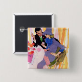 Die Ehe ist nicht für mich Button (Vorne & Hinten)