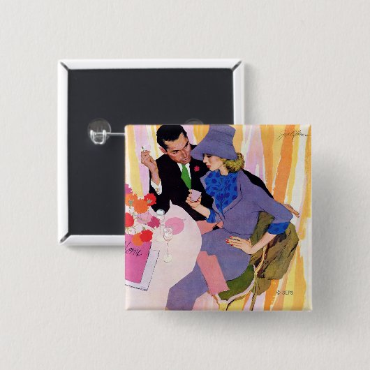 Die Ehe ist nicht für mich Button (Vorne & Hinten)