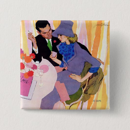 Die Ehe ist nicht für mich Button (Vorderseite)