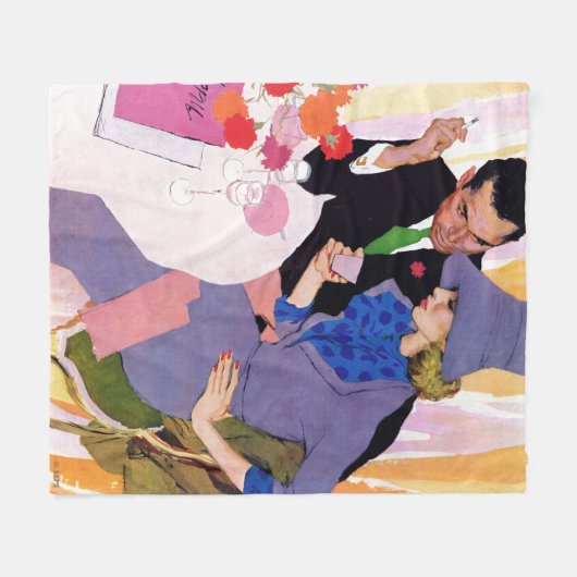 Die Ehe ist nicht für mich Fleecedecke (Vorderseite (Horizontal))