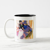 Die Ehe ist nicht für mich Zweifarbige Tasse (Links)