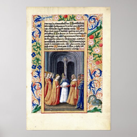 Die Ehe Michals mit David Poster (Vorne)