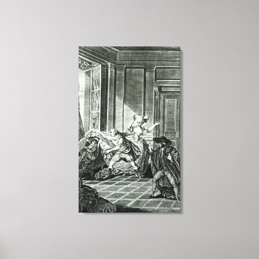Die Ehe von Figaro Leinwanddruck (Vorderseite)
