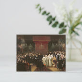 Die Ehe von Frederick William Postkarte (Stehend Vorderseite)