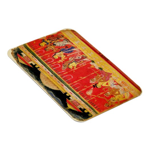 Die Ehe von Krishnas Eltern aus einer Zerstreuung Magnet (Rechte Seite)