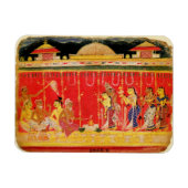 Die Ehe von Krishnas Eltern aus einer Zerstreuung Magnet (Horizontal)