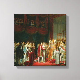 Die Ehe von Napoleon I. und Marie Leinwanddruck