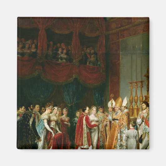 Die Ehe von Napoleon I. und Marie Magnet (Vorne)