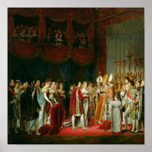 Die Ehe von Napoleon I. und Marie Poster (Vorne)